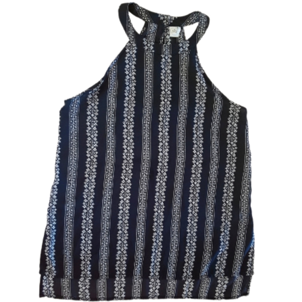 Paper Crane- Halter Blouse